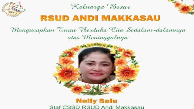 Staf RSUD Makkasau Parepare Berpulang, Direktur dan Manajemen Ucapkan Turut Duka Cita