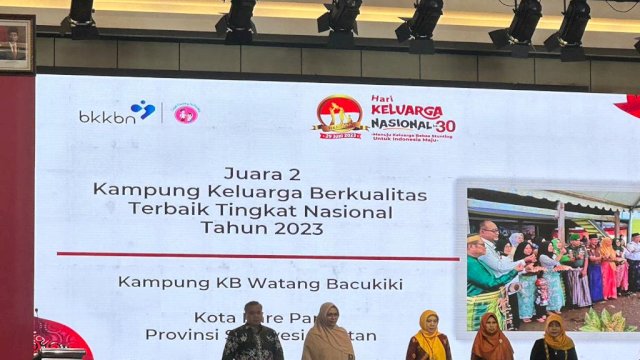 Watang Bacukiki Kota Parepare Terbaik Kedua Nasional Kampung Keluarga Berkualitas