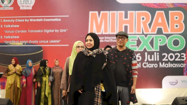 Berbahan Limbah Laut, Baju Rancangan Erna Taufan Jadi Perhatian di Expo ISMI 2023