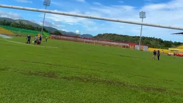 Stadion GBH Parepare Pastikan Kesiapan Gelar Leg 2 Playoff Liga Champions Asia  