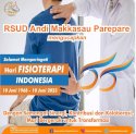 RSUD Andi Makkasau Kota Parepare Ucapkan Hari Fisioterapi Indonesia