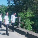 Rusak Akibat Luapan Air Sungai, Dinas PUPR Pemkot Parepare Lakukan Survei Perbaikan Jembatan Hikmah