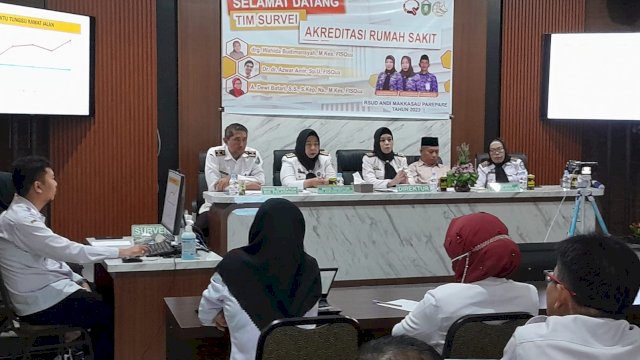 RS Andi Makkasau Disurvei Akreditasi, Direktur Harap Raih Penilaian Paripurna