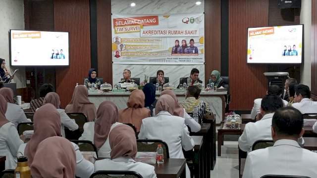 Tim Akreditasi RS Sebut RSUD Andi Makkasau Parepare Layak Raih Akreditasi Paripurna