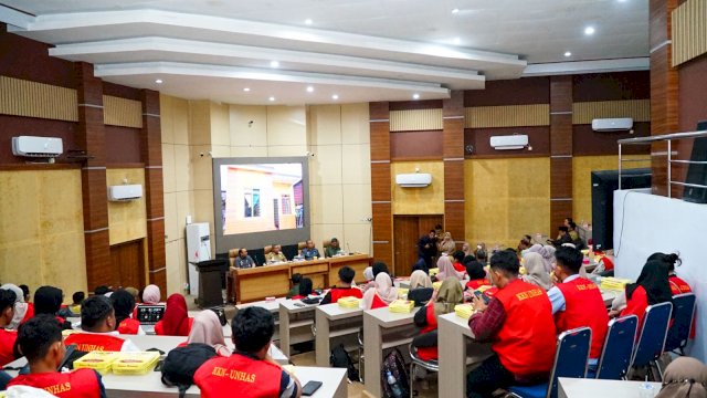 Taufan Pawe Terima 216 Peserta KKN Unhas Gelombang ke 110