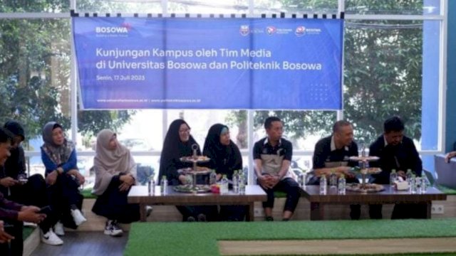 Pererat Silaturahim, Bosowa Education Ajak Media Lebih Kenal Unibos dan Poltekbos
