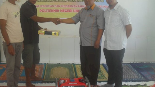 Dosen PNUP Manfaatkan Genset sebagai Alat Tepat Guna  Pengganti Listrik