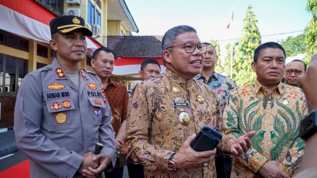 Di Depan Kapolres Parepare yang Baru, TP Perkenalkan Karakteristik Wilayah