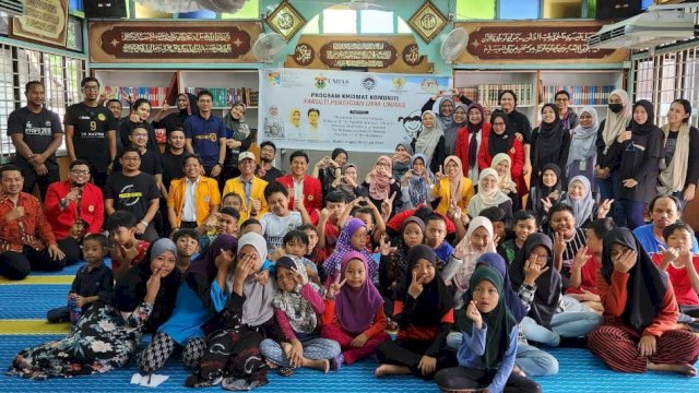 Peringati HAN, PuslitbangKes Unhas  Rangkul Anak Stateless di Malaysia