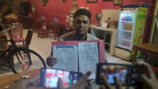 Harielangga, korban dugaan penipuan(Portal MEDIA/Aldi) 