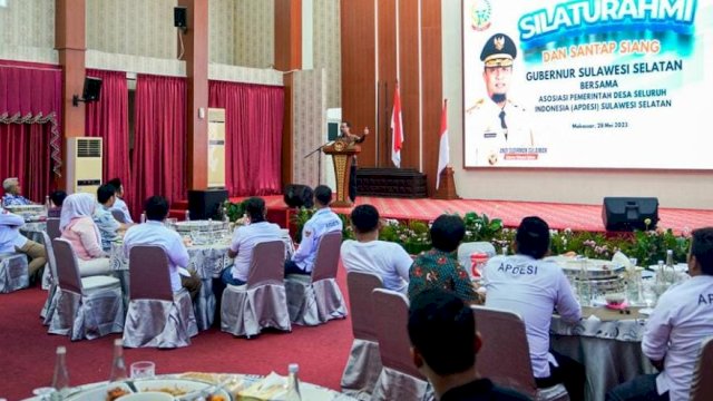 Gubernur Sulsel Bangun Sinergitas dengan Pemerintah Desa
