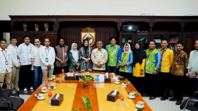 Kepincut Sistem Pengelolaan Pajak "PAKINTA", Walikota Tarakan Sambangi Makassar