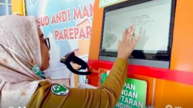 Dapat Respon Positif Warga, Mesin APM RSUD Parepare Permudah Pelayanan