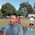 Sambut HUT RI Ke-78, Kodim Parepare Gelar Lomba Volly dan Sepakbola Pakai Daster Kopiah 