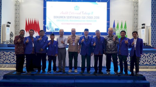 Kebut Sertifikat ISO 21001:2018, Unismuh Gelar Audit Eksternal Tahap II