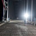 Masuk Tahap Pengecoran Lantai, Jembatan Pacongkang Soppeng Segera Rampung