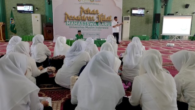 500 Maba Ikut Pesantren Kilat, UMI Bekali Nilai Kejujuran dan Cegah Penyalahgunaan Narkotika