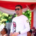 127 Tim Ramaikan Lomba Gerak Jalan Pelajar HUT Ke-78 RI Tingkat Kabupaten Gowa