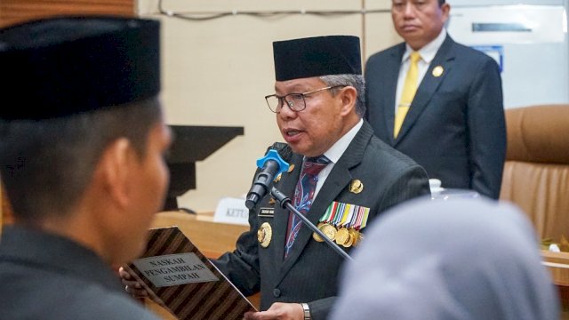 Taufan Pawe Ingatkan Peran Kadisdukcapil dalam Sukseskan Pemilu 2024