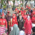 Bunga Rampai Jadi Simbol Pemikat pada Upacara HUT RI ke-78 di Kota Makassar