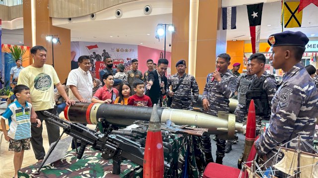 Meriah Kemerdekaan, TSM Makassar Gelar Pameran Alutsista Sampai 20 Agustus