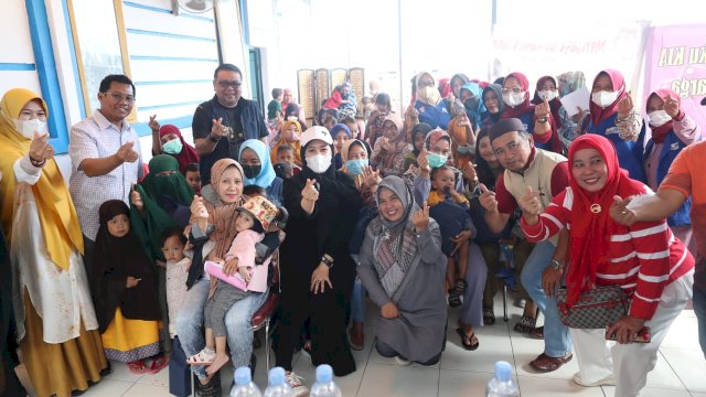 Grebek stunting yang telah menjadi agenda rutin Wakil Walikota Makassar/Ist