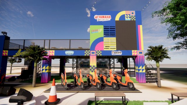 SJAM Unjuk Yamaha Classy Lounge pada Gelaran F8 di Makassar