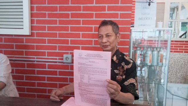 Pengacara terlapor, Hamzah (Portal Media/Aldy) 