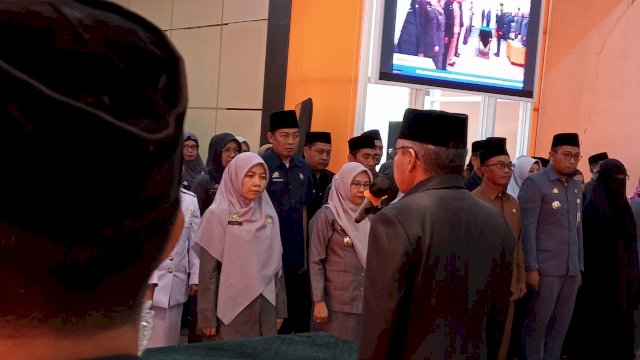 Perkuat Gerbong Mutasi, Taufan Pawe Lantik 14 Pejabat Baru