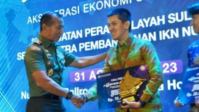 Mahasiswa Unhas Sebet Juara Karya Tulis Aksinomi Sulampua 2023