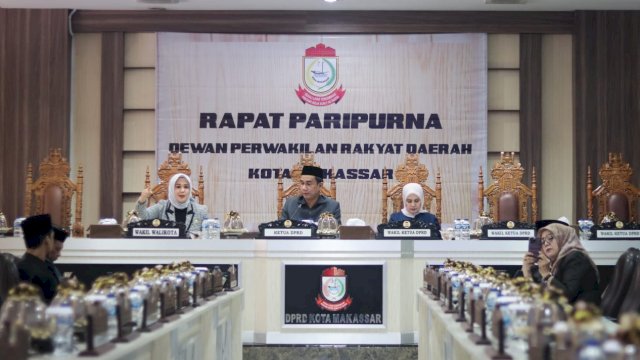 Rapat Paripurna Pertama masa persidangan pertama tahun sidang 2023/2024, Jumat (01/9/2023).