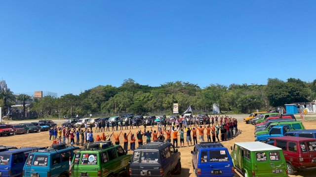 KOC Kian Eksis Warnai Komunitas Mobil Kijang di Sulsel