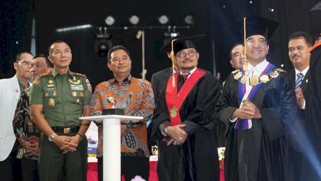  Dies Natalis Ke-67 Universitas Hasanuddin (Unhas), di Baruga AP Pettarani Unhas, Sabtu, 9 September 2023/Ist