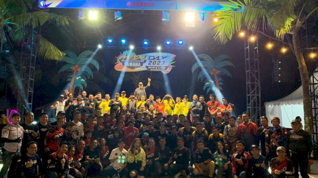 Ribuan Pengguna Yamaha Meriahkan Gelaran Maxi Day 2023 di Makassar