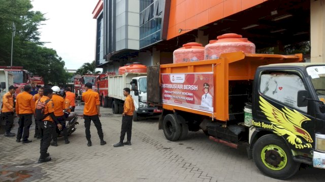 BPBD Sigap Atasi Darurat Air Bersih di Kota Makassar