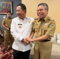 Temui Penjabat Gubernur Sulsel, Taufan Pawe Gaungkan Sinergitas Menuju Sulsel Maju