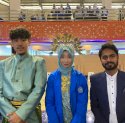 Bikin Pangling, Maba Unismuh dari Jepang Dikukuhkan Pakai Baju Adat Sulsel