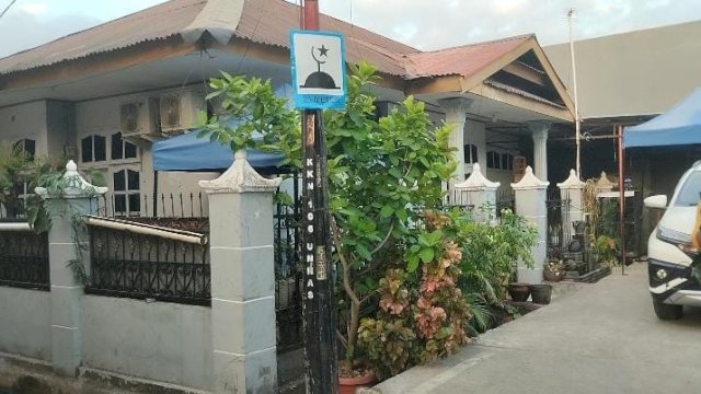 Rumah kontrakan yang ditempati Nur Utami saat Direktorat Tindak Pidana Narkoba (Dittipidnarkoba) Bareskrim Polri lakukan penggeledahan (Portal Media/Aldy) 