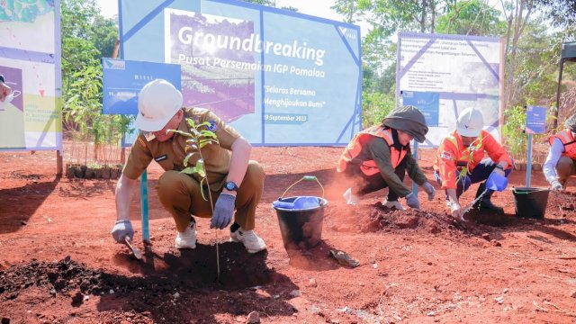 Komitmen Jaga Lingkungan,  PT Vale Bangun  Nursery di Pomalaa 