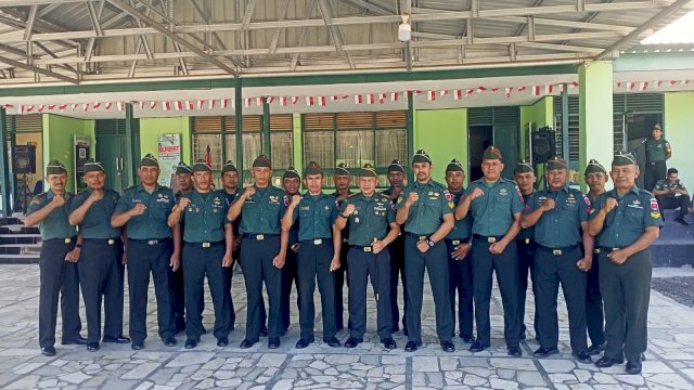 Dandim 1405 Parepare Pimpin Upacara Korps Raport Kenaikan Pangkat