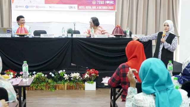 Andi Suhada Sappaile Edukasi Ibu-ibu di Makassar Soal Program 'Jagai Anakta''