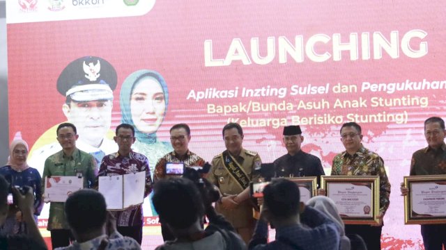 Pj Gubernur Sulsel Luncurkan Aplikasi Stunting, Gagasan Karya Takalar