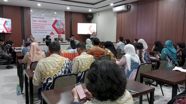 RSUD Andi Makkasau Parepare Terima Tim Visitasi Dinkes Sulsel