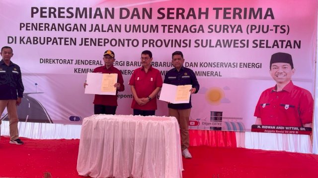 Program PJUTS ARW Bakal Terangi 425 Titik di Sulsel