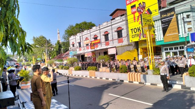 Pesan Pangerang Rahim Saat Jadi Inspektur Apel Pasukan Operasi Zebra Pallawa 2023