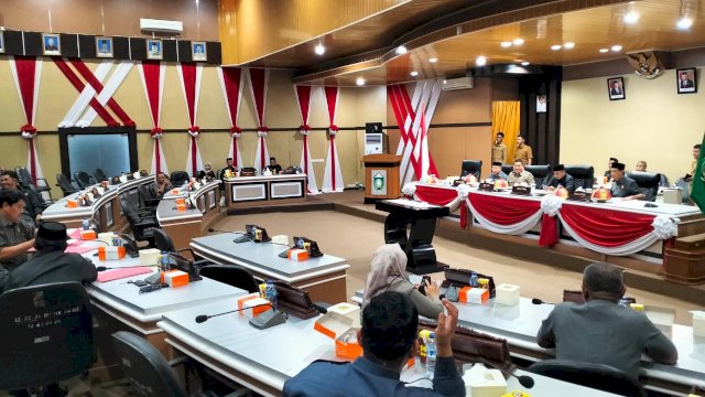 KUA PPAS Perubahan Tahun Angggaran 2023 Disetujui DPRD Bersama Pemkot Parepare 