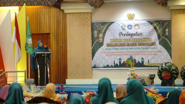 DWP Bersama TP PKK Kota Parepare Gelar Maulid Muhammad SAW