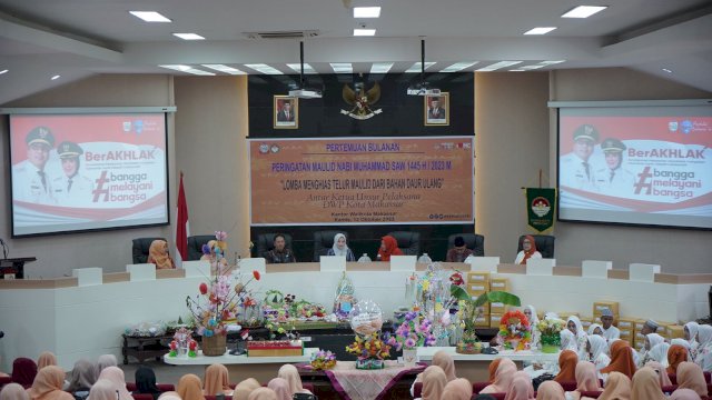 DWP Meriahkan Maulid Nabi dengan Lomba Hias Telur 