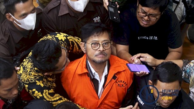 Syahrul Yasin Limpo (SYL) resmi ditahan KPK/Int