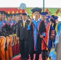 Umpar Wisuda 596 Mahasiswa dari Tiga Tingkatan Pendidikan